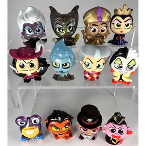 Disney Doorables Villains Complete Set of 12 Special Edition Maleficent Scar NEW